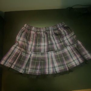 Purple skirt